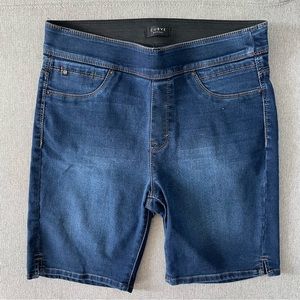 Curve Appeal Denim Shorts